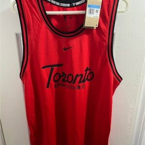 Toronto Raptors Nike Red NBA 75th Anniversary Tank